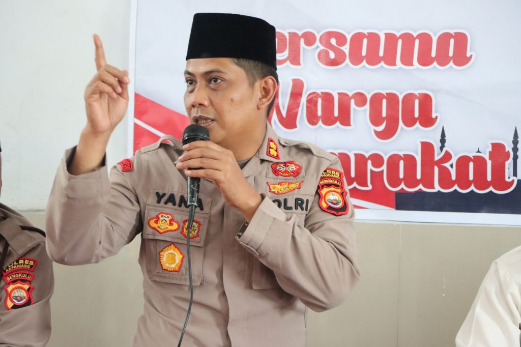 Kapolres Kepahiang AKBP Yana Supriatna, S.IK, M.Si